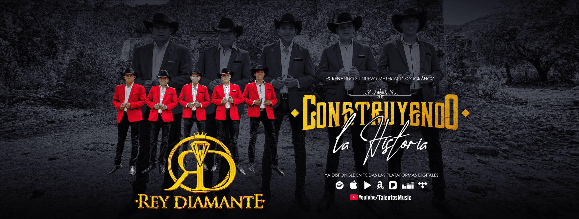 Escucha aquí el más reciente material discográfico de Rey Diamante “Construyendo La Historia”, ya disponible en todas las plataformas digitales.