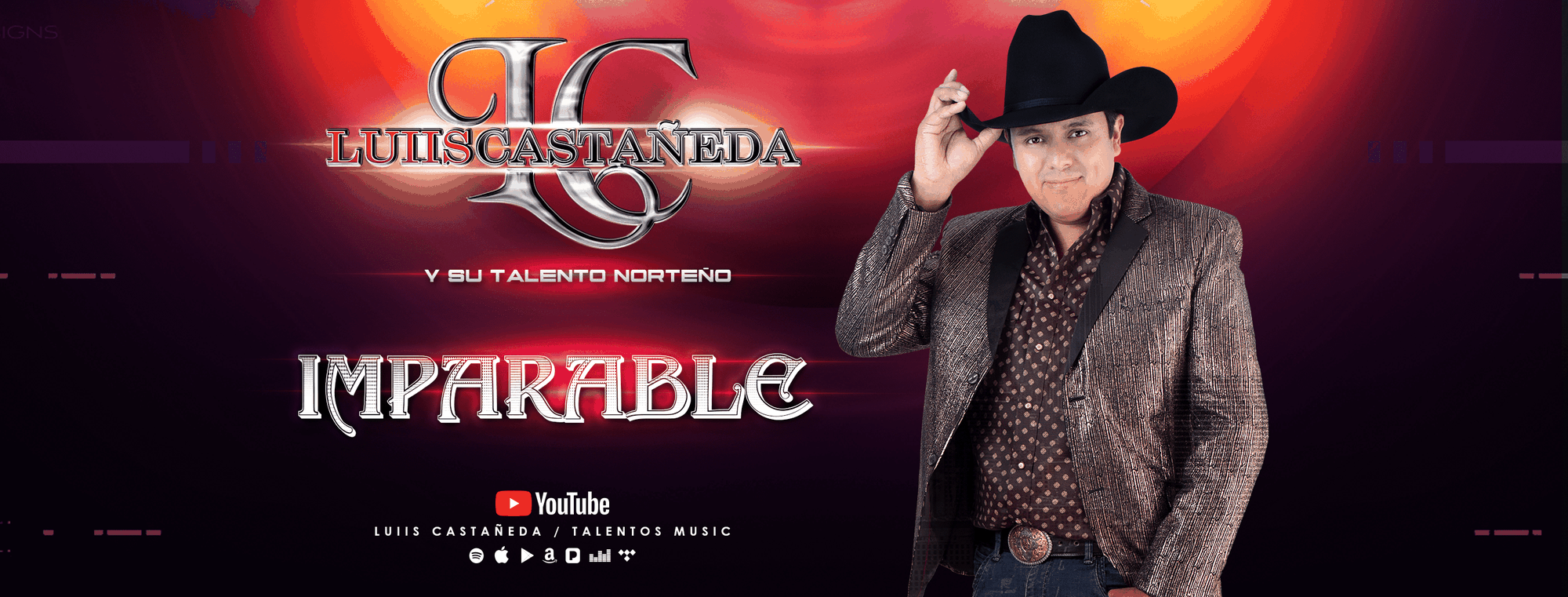 Talentos Music presenta lo más nuevo de Luiis Castañeda IMPARABLE ¡Ya Disponible en Plataformas Digitales y YouTube!