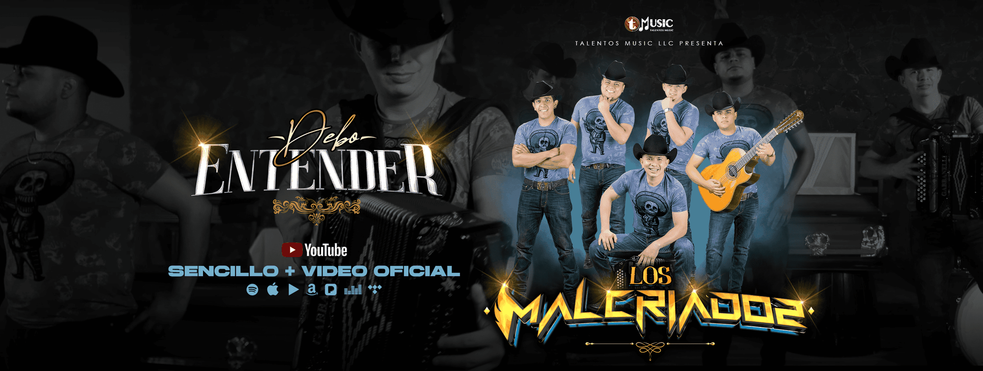 LANZAMIENTO OFICIAL - "Debo Entender" nuevo sencillo y Video Oficial de Los Malcriadoz, ya disponible en YouTube y todas las Plataformas Digitales