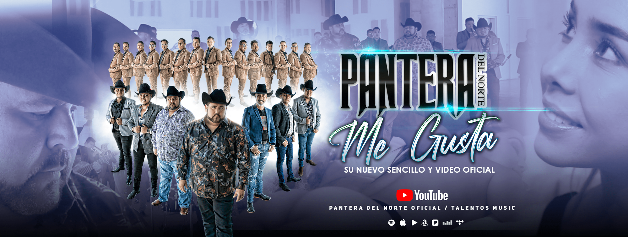 Mira aquí el nuevo Video Oficial de "Pantera Del Norte - Me Gusta", disponible en Youtube y todas las Plataformas Digitales
