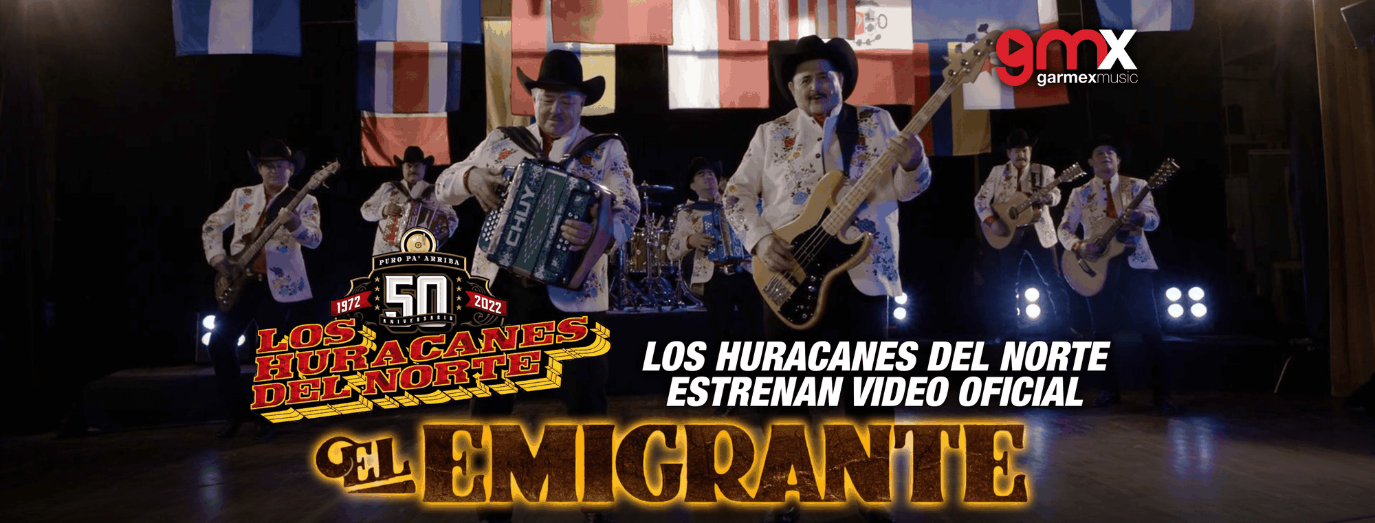 Los Huracanes del Norte estrenan Video Oficial “El Emigrante” un tributo a todos nuestros paisanos que emigraron a Estados Unidos en busca del sueño americano.