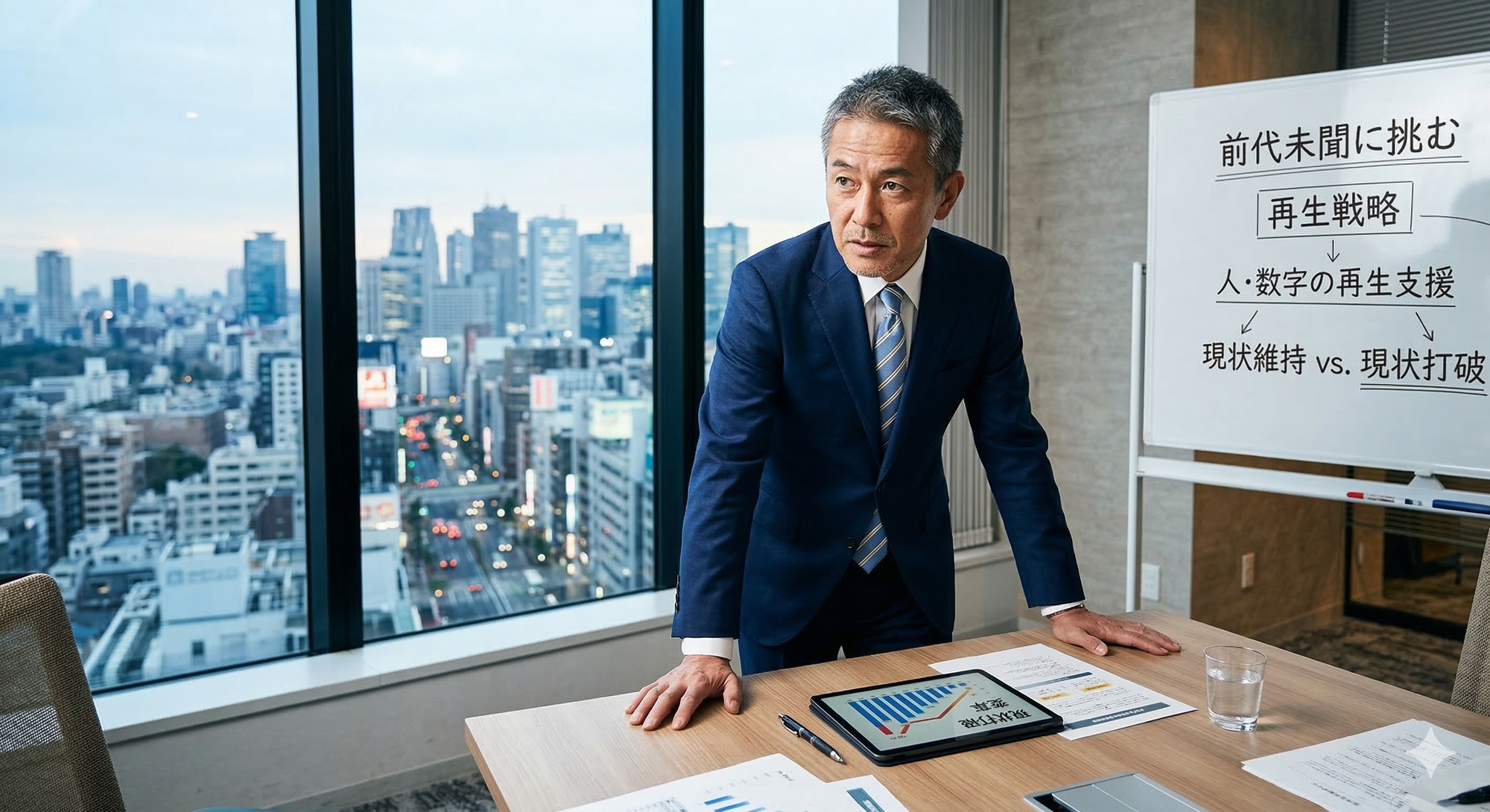 事業再生を会社変革のチャンスに変える、逆転の計