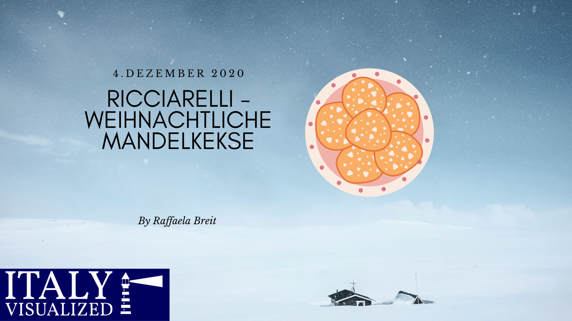 Ricciarelli - weihnachtliche Mandelkekse