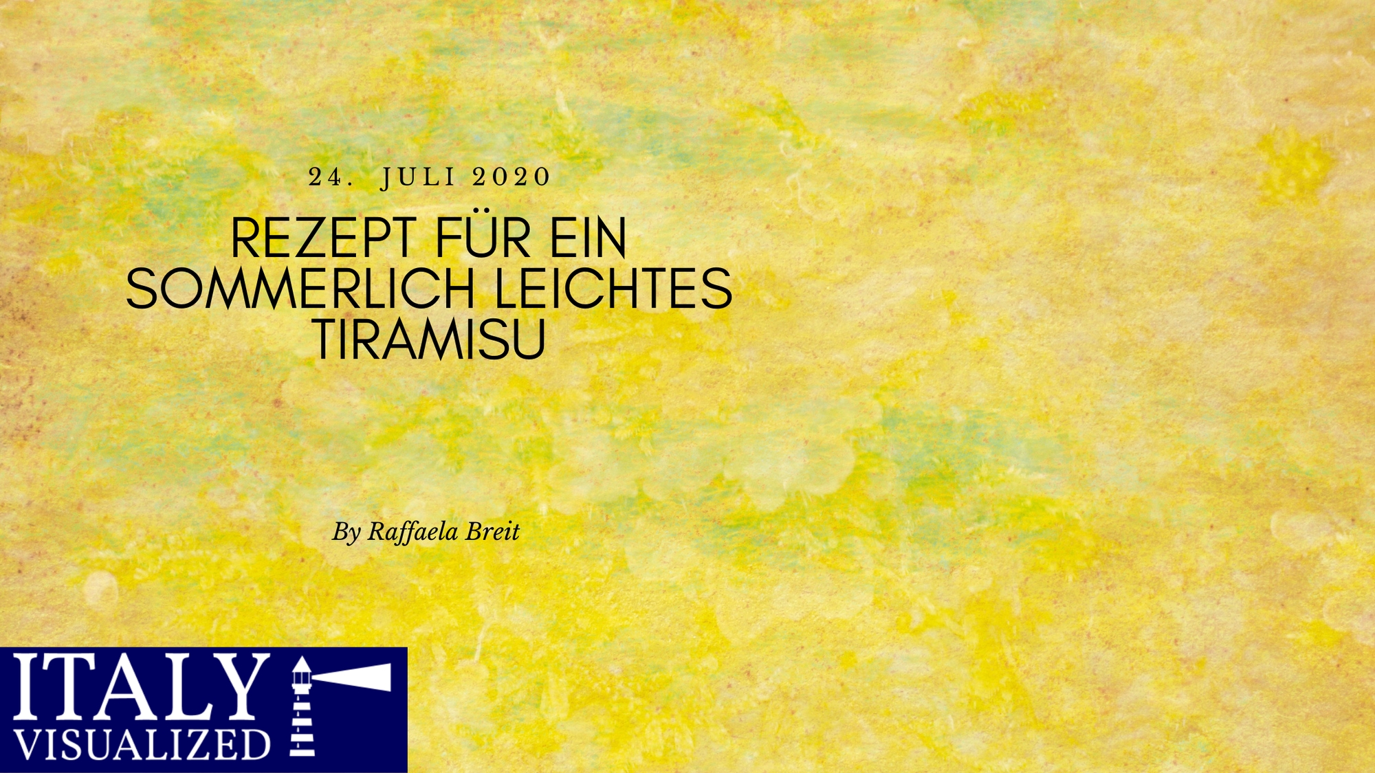 Rezept für ein sommerlich leichtes Tiramisu