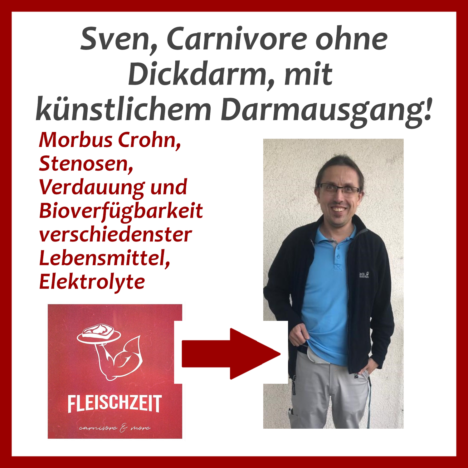 Sven - Carnivore ohne Dickdarm