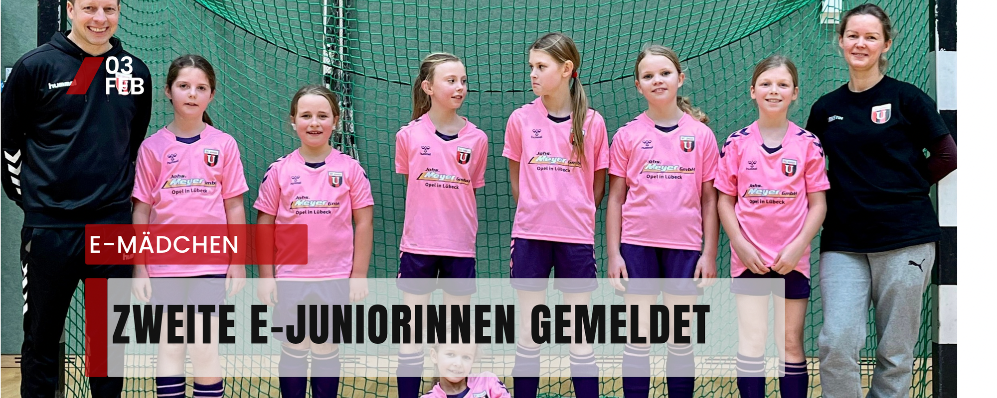 Zweite E-Juniorinnen gemeldet