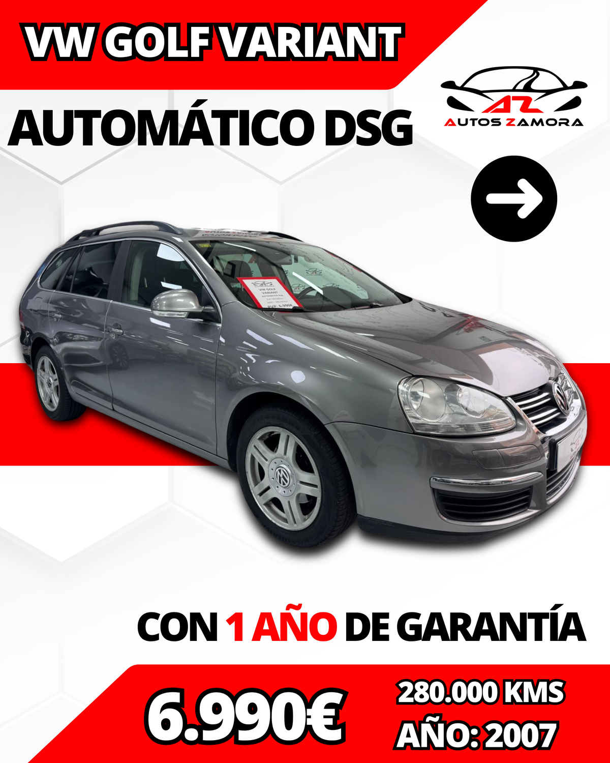 VOLKSWAGEN GOLF VARIANT AUTOMÁTICO DSG