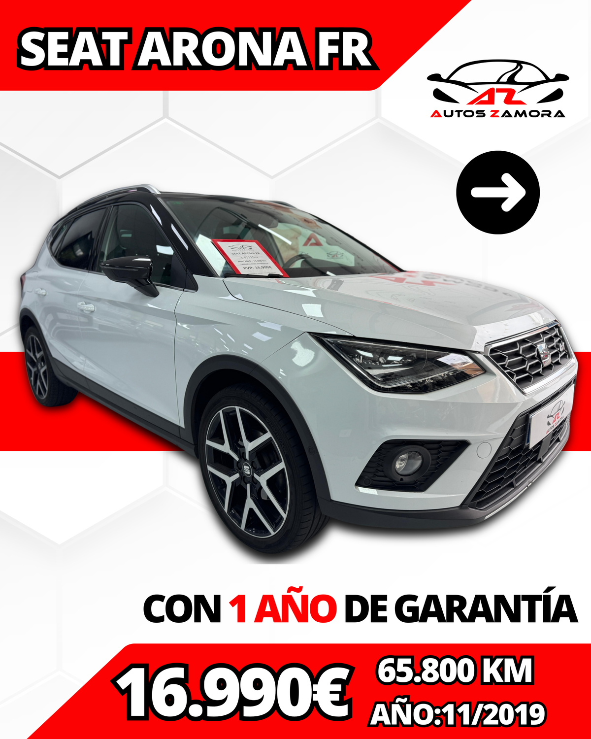 SEAT ARONA FR