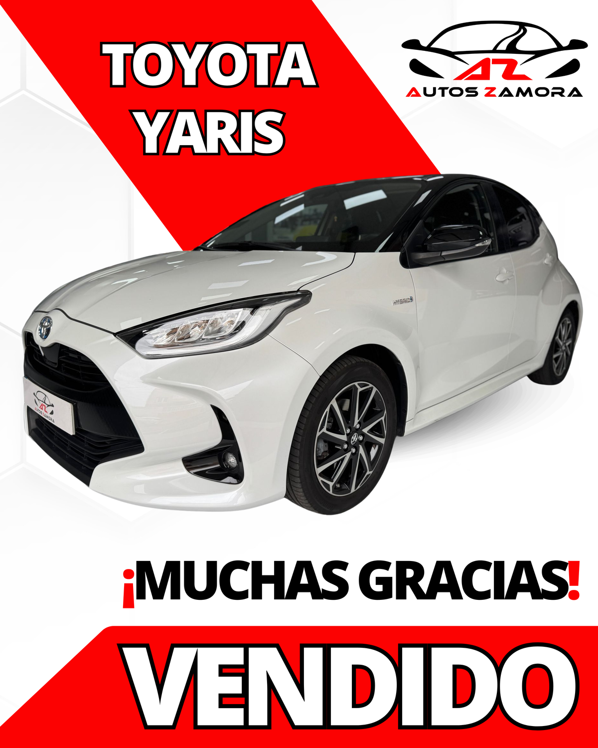 TOYOTA YARIS AUTOMÁTICO HIBRIDO - ÚNICA PROPIETARIA