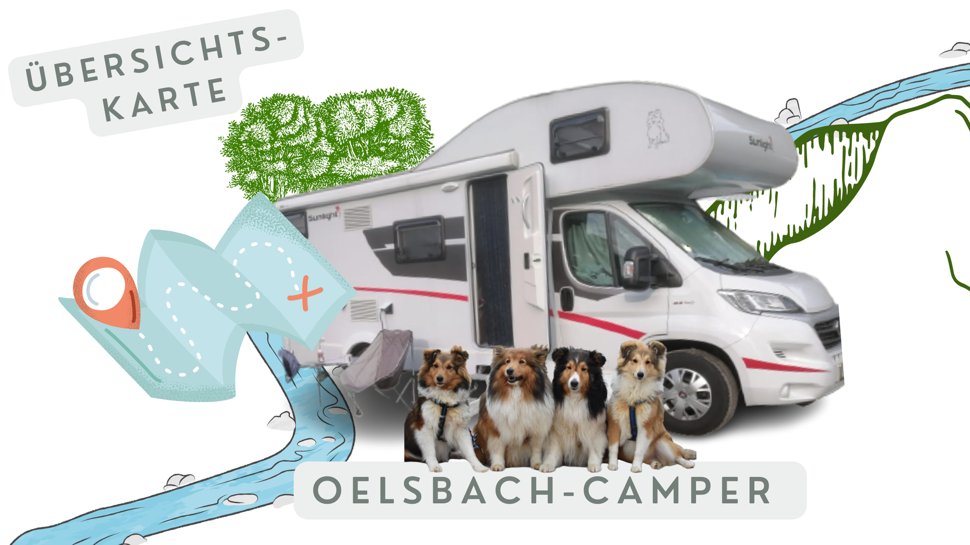 Kartenübersicht der Camping- und Stellplätze