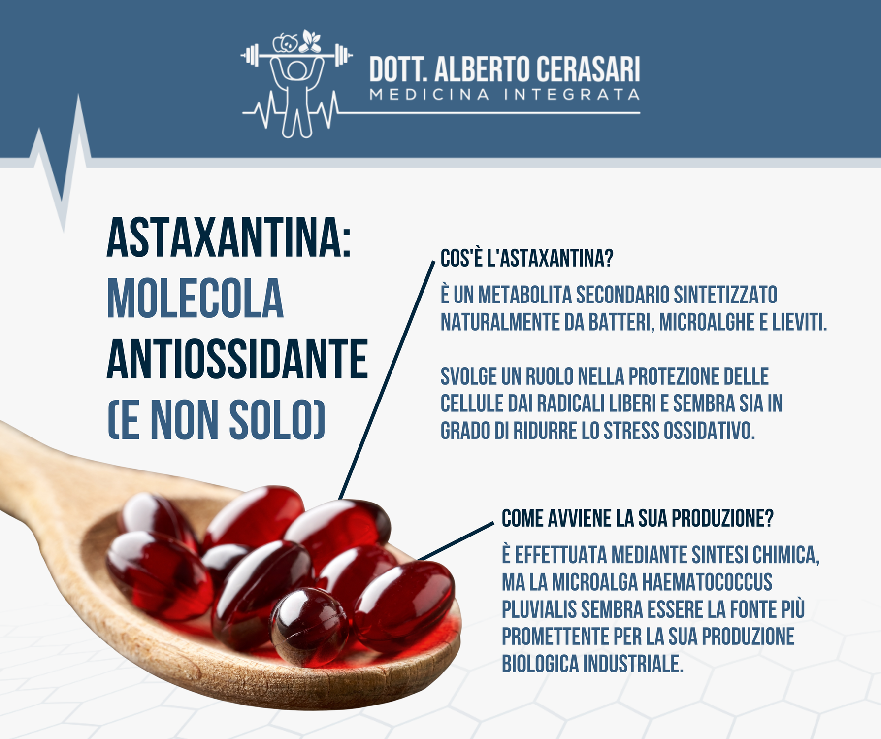 Astaxantina – Una molecola antiossidante e non solo