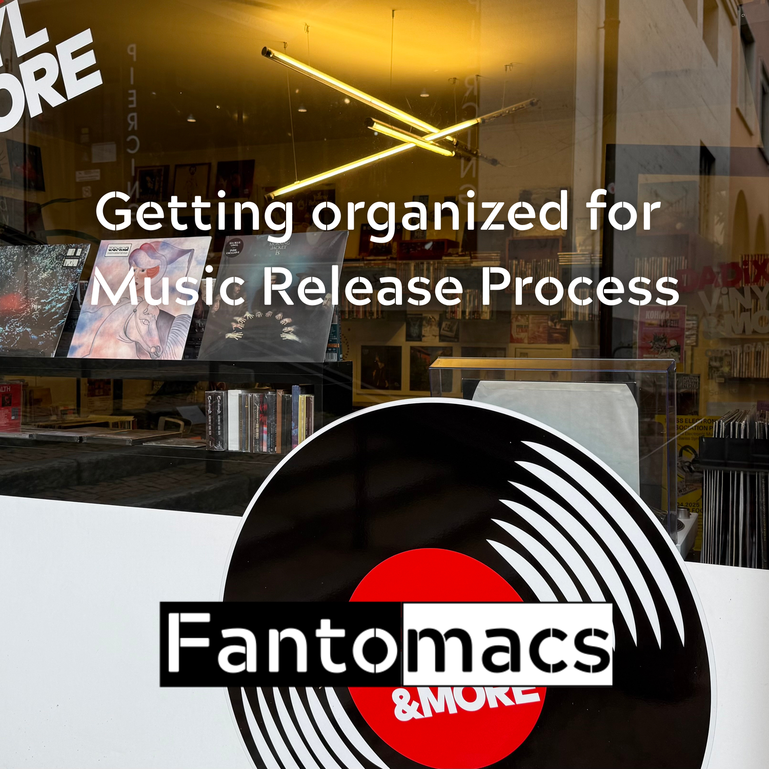 Getting organized for Music Release Process