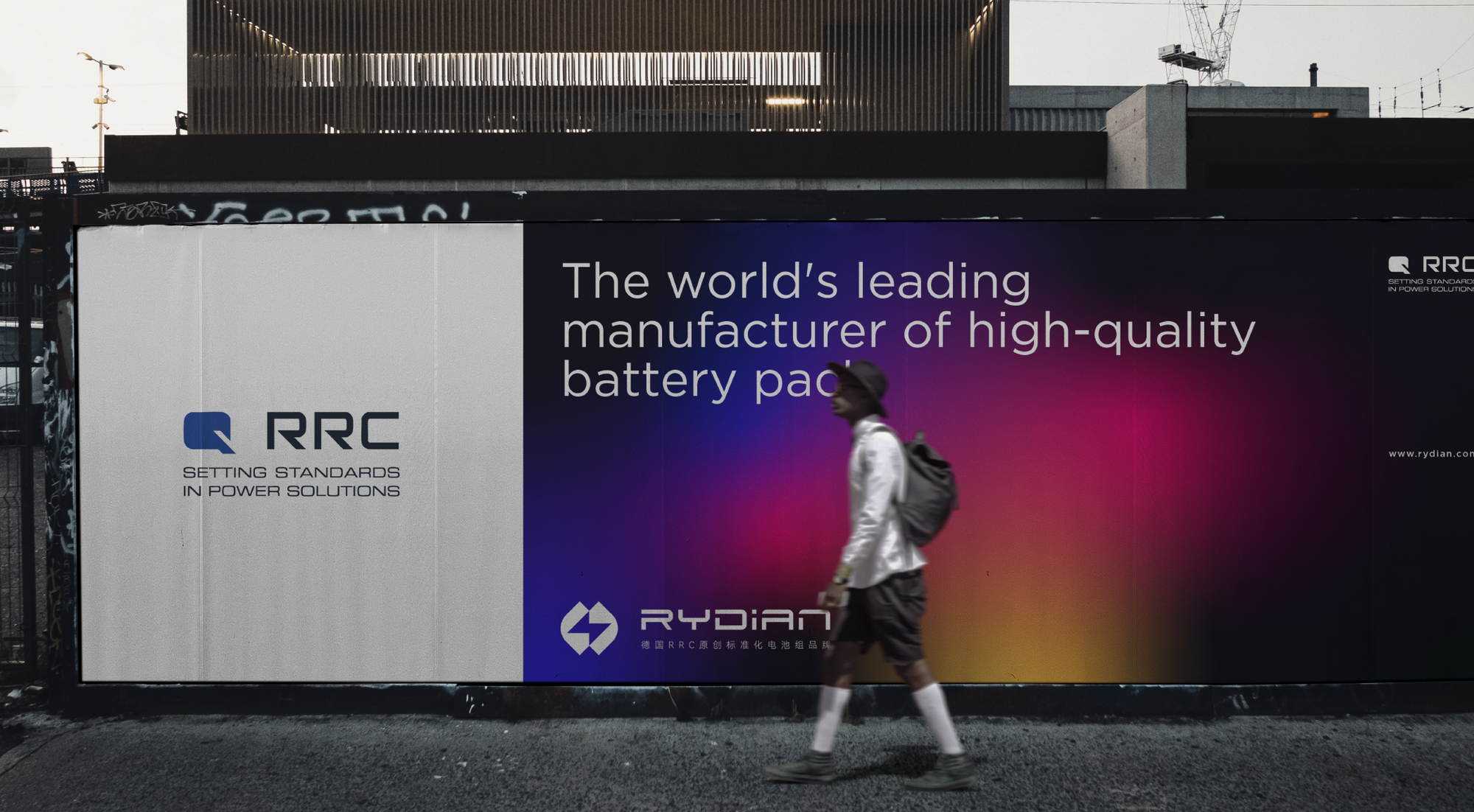HAMKAI und SEEKK unterstützen RRC Power Solutions bei globalem Markenauftritt von RYDIAN