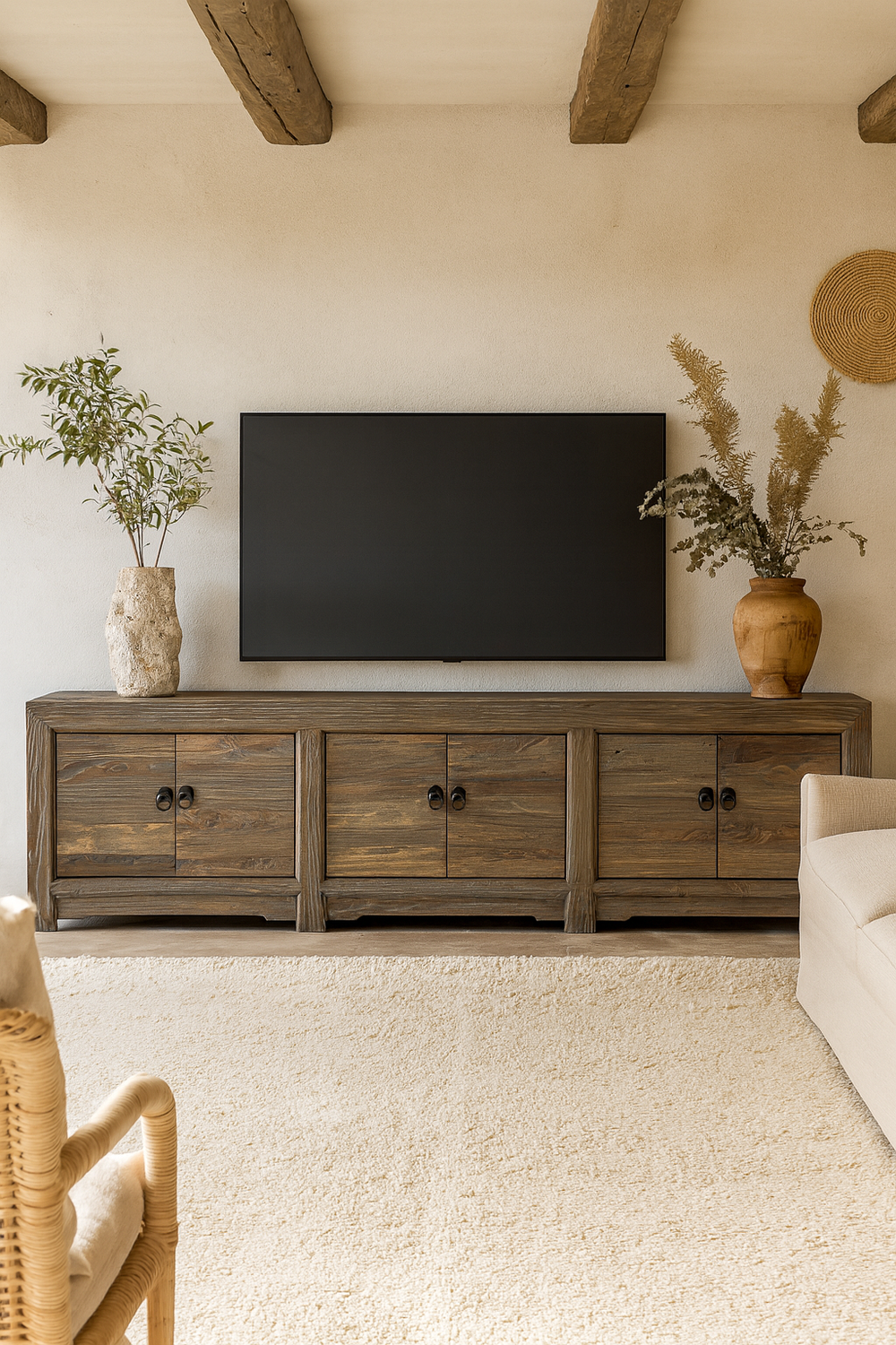 Muebles de televisión de madera maciza: el equilibrio perfecto entre diseño y funcionalidad