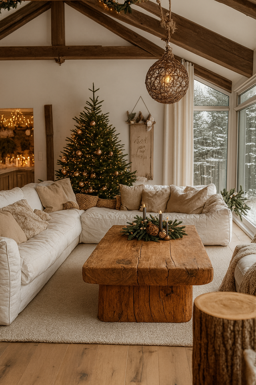 Cómo decorar tu casa en Navidad y llenarla de magia natural