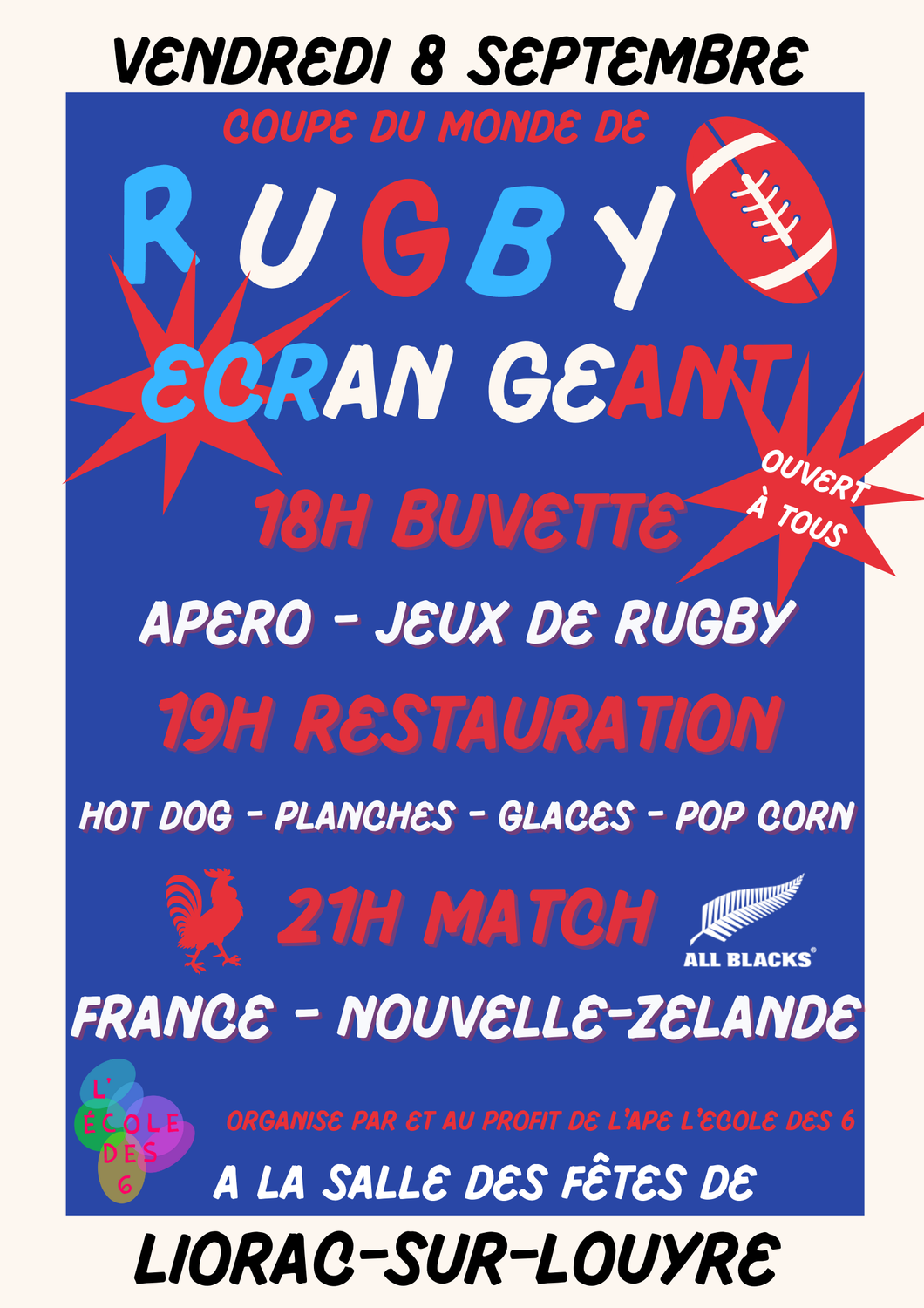 Evénement de rentrée