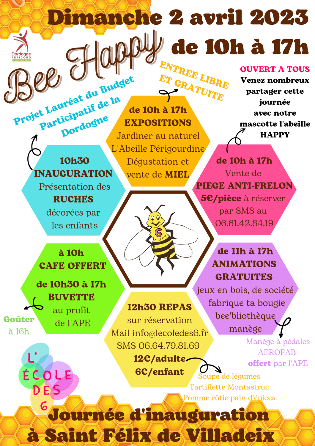 Inauguration Bee Happy