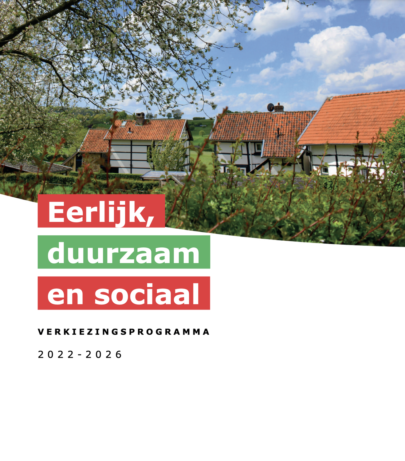 Luister het verkiezingsprogramma nu ook online!