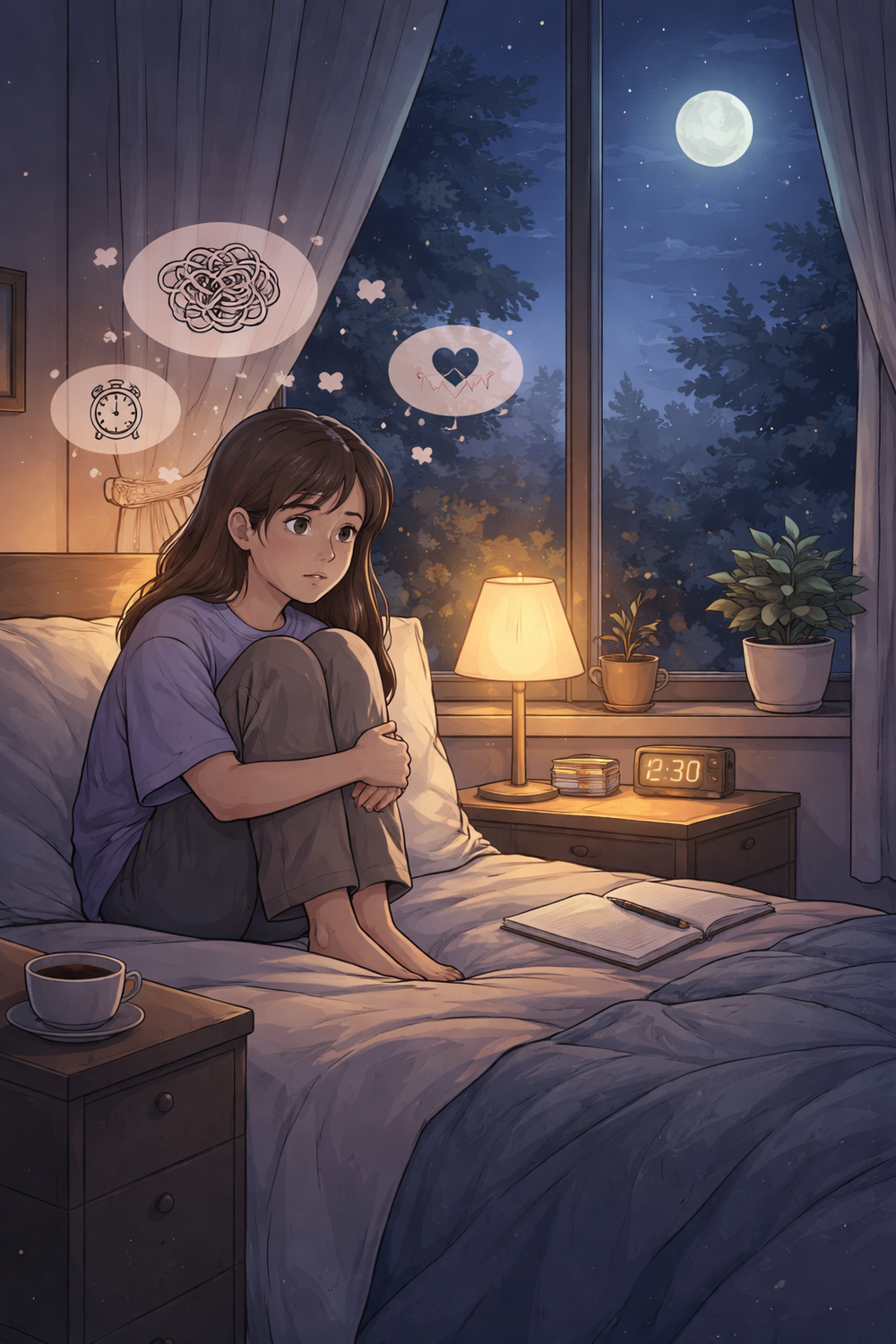 Ansiedad por la noche: por qué aparece y cómo calmarla
