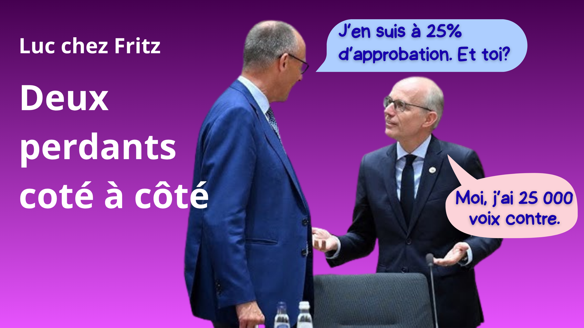 99,9 % d’unité – et 25 000 voix contre