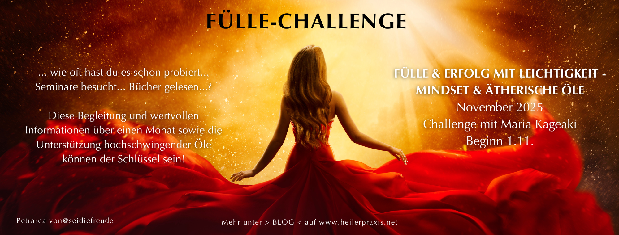 ABUNDANCE CHALLENGE – 30 TAGE FÜR MEHR FÜLLE, FREUDE & ERFOLG!
