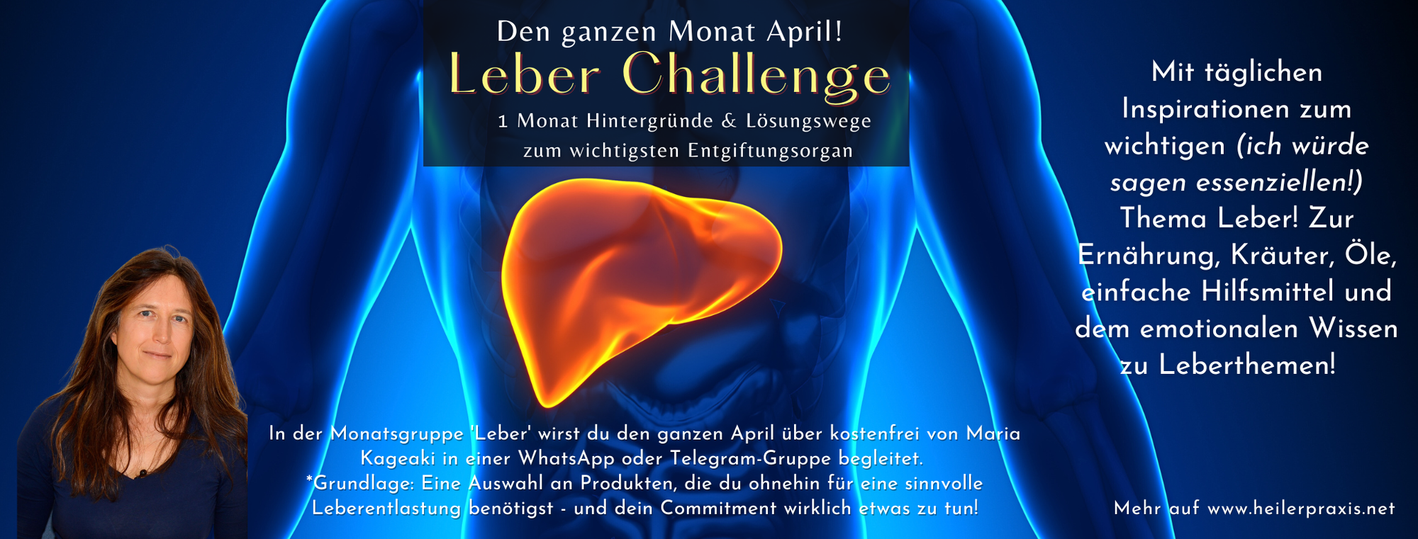 Challenge 'Liebe dein Leber' = 1 Monat kostenfreie* Begleitung