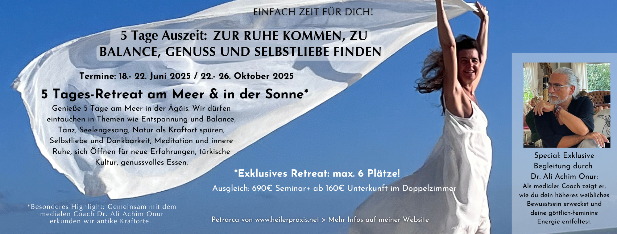 5 Tage Auszeit: Transformations-Retreat am Meer