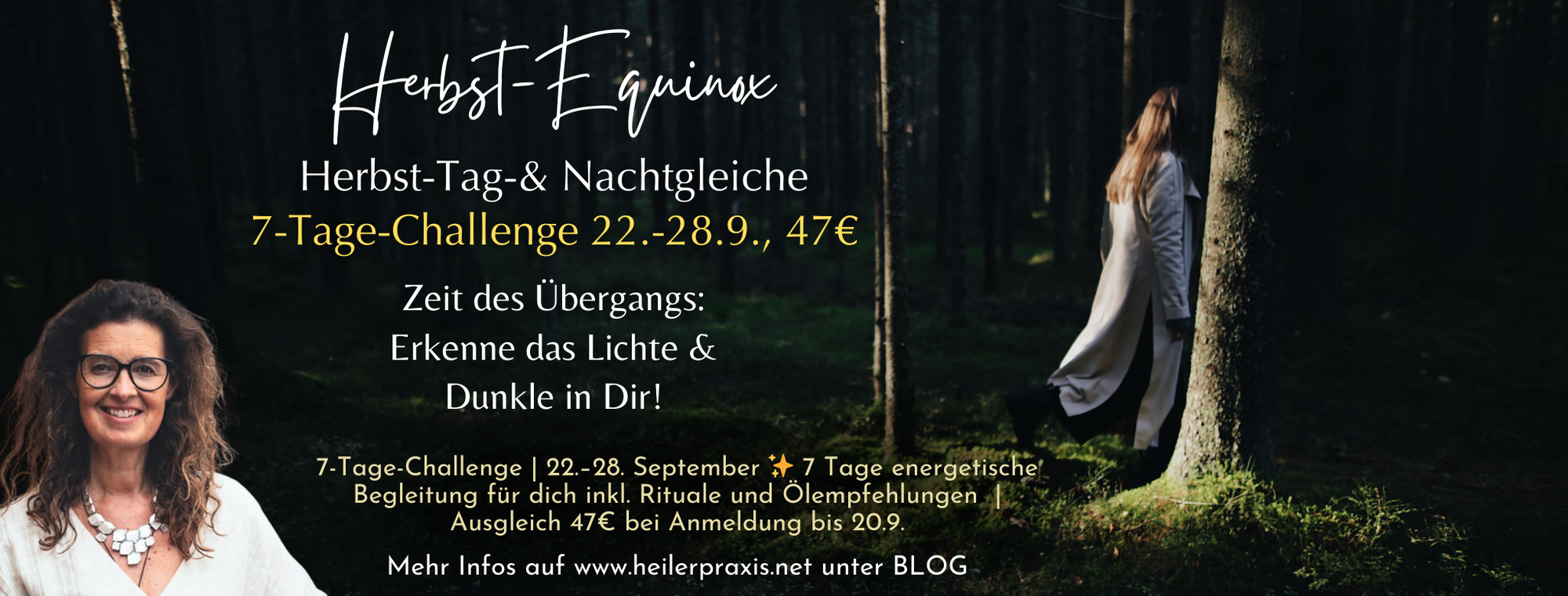 Herbst-Tag-und-Nacht-Gleiche | 7-Tage-Challenge | 22.–28. September