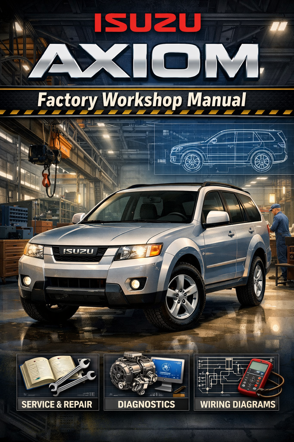 Isuzu Axiom Factory Workshop Manual