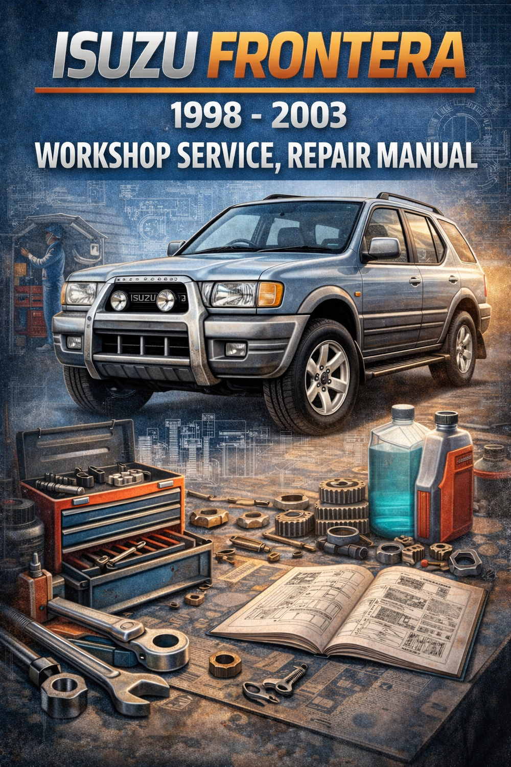 Isuzu Amigo, Frontera 1998-2003 Workshop Service, Repair Manual