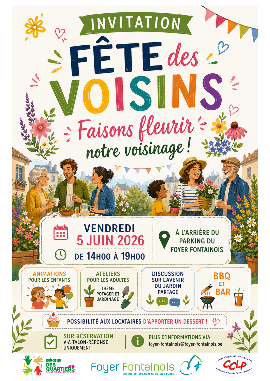 Evénement - Fête des voisins 2026