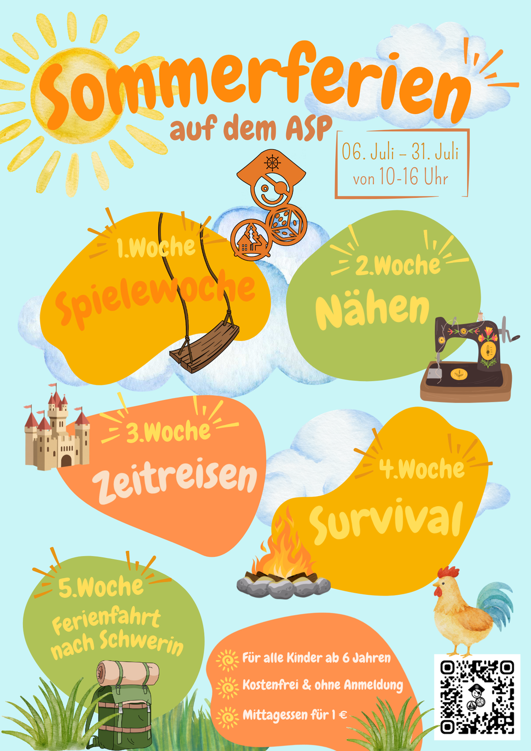 Bald sind Ferien!