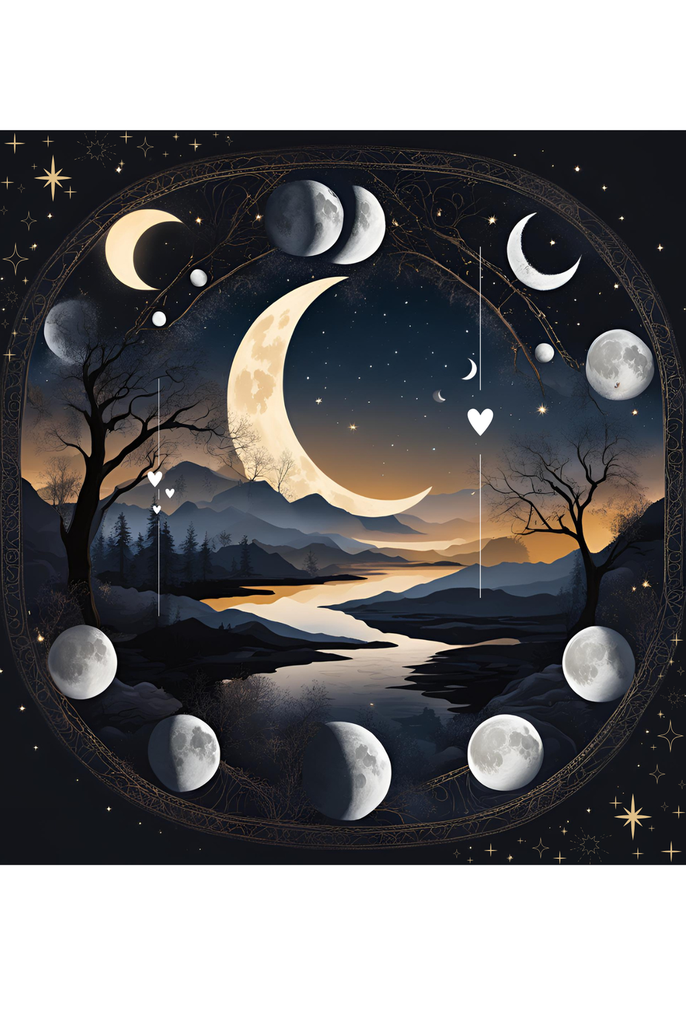 Haare schneiden im Einklang mit dem Mond