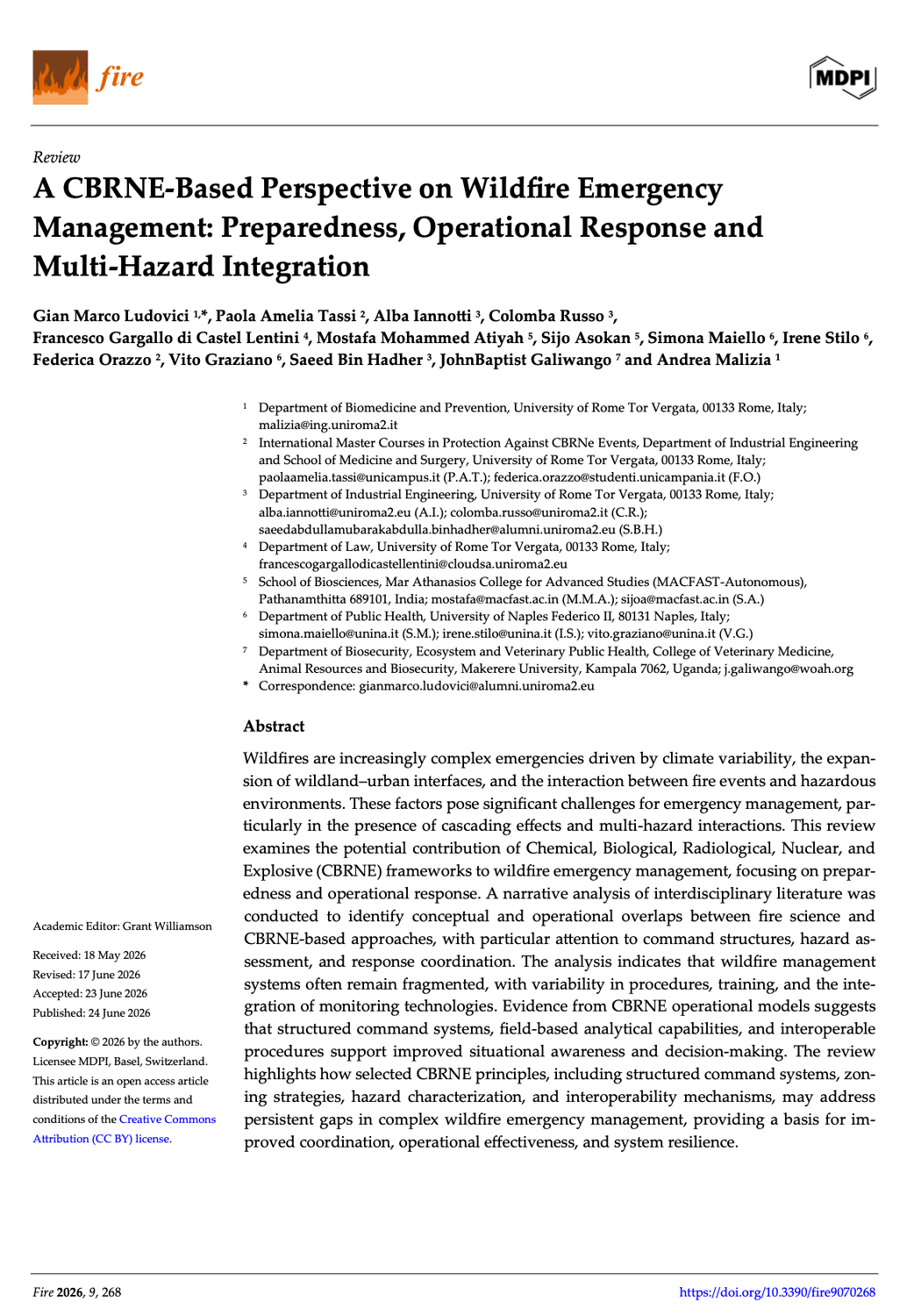 New scientific publication