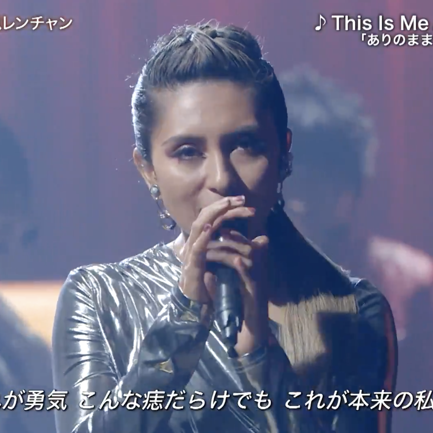 【MEDIA】フジテレビ 5/29放送「FNS歌謡祭×鬼レンチャン」Che'Nelle (シェネル)さんピアス着用