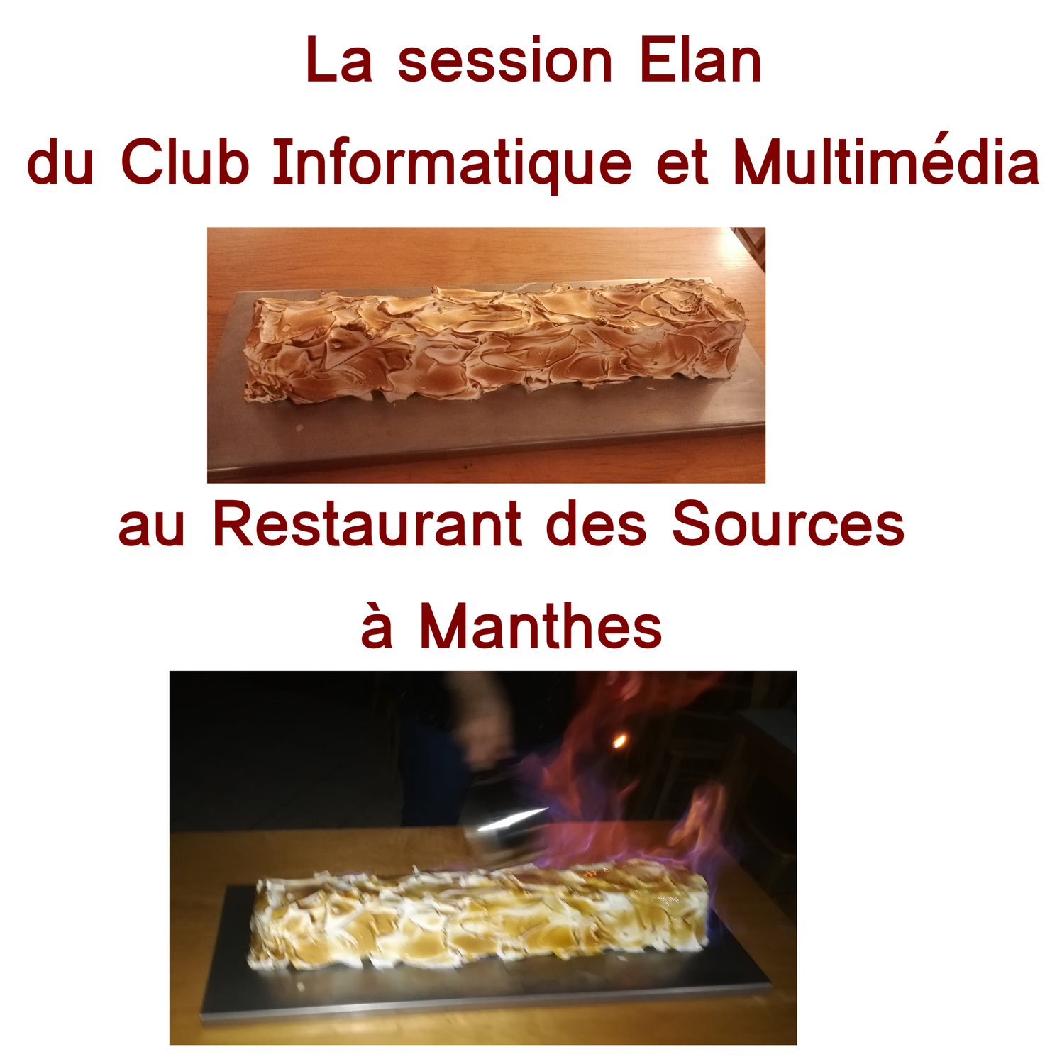 La session Elan au restaurant des Sources