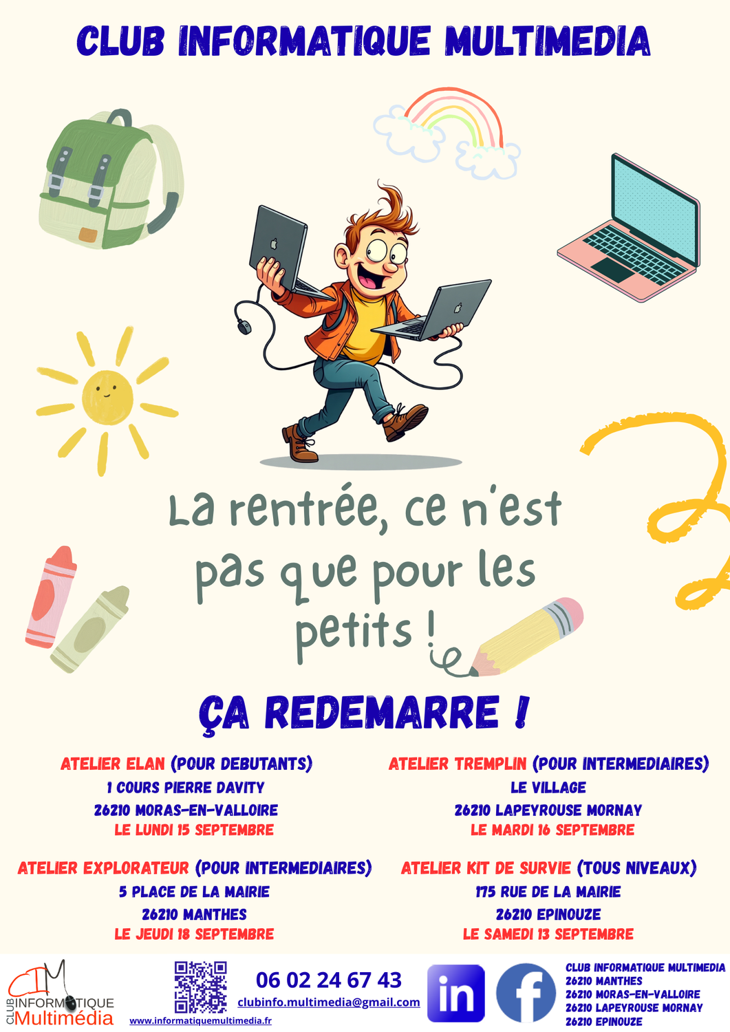 C'est l'heure de la reprise...