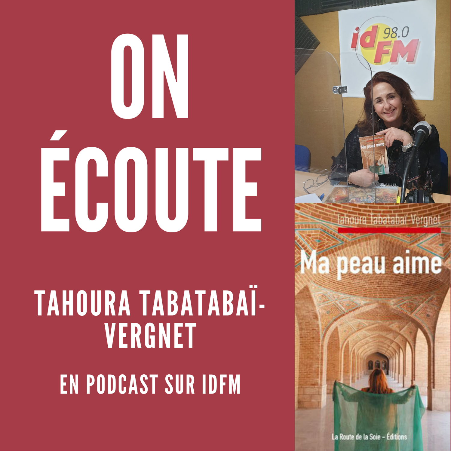 On écoute la poésie de Tahoura Tabatabaï-Vergnet