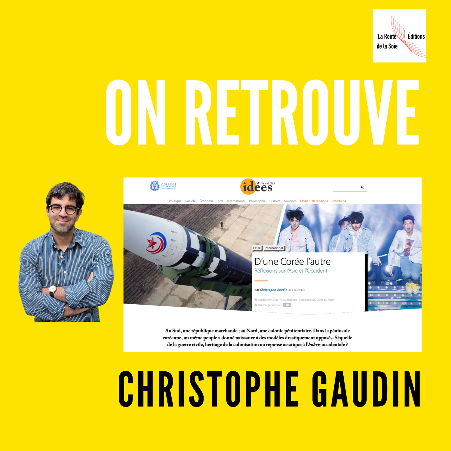 La Vie des Idées accueille les analyses de Christophe Gaudin
