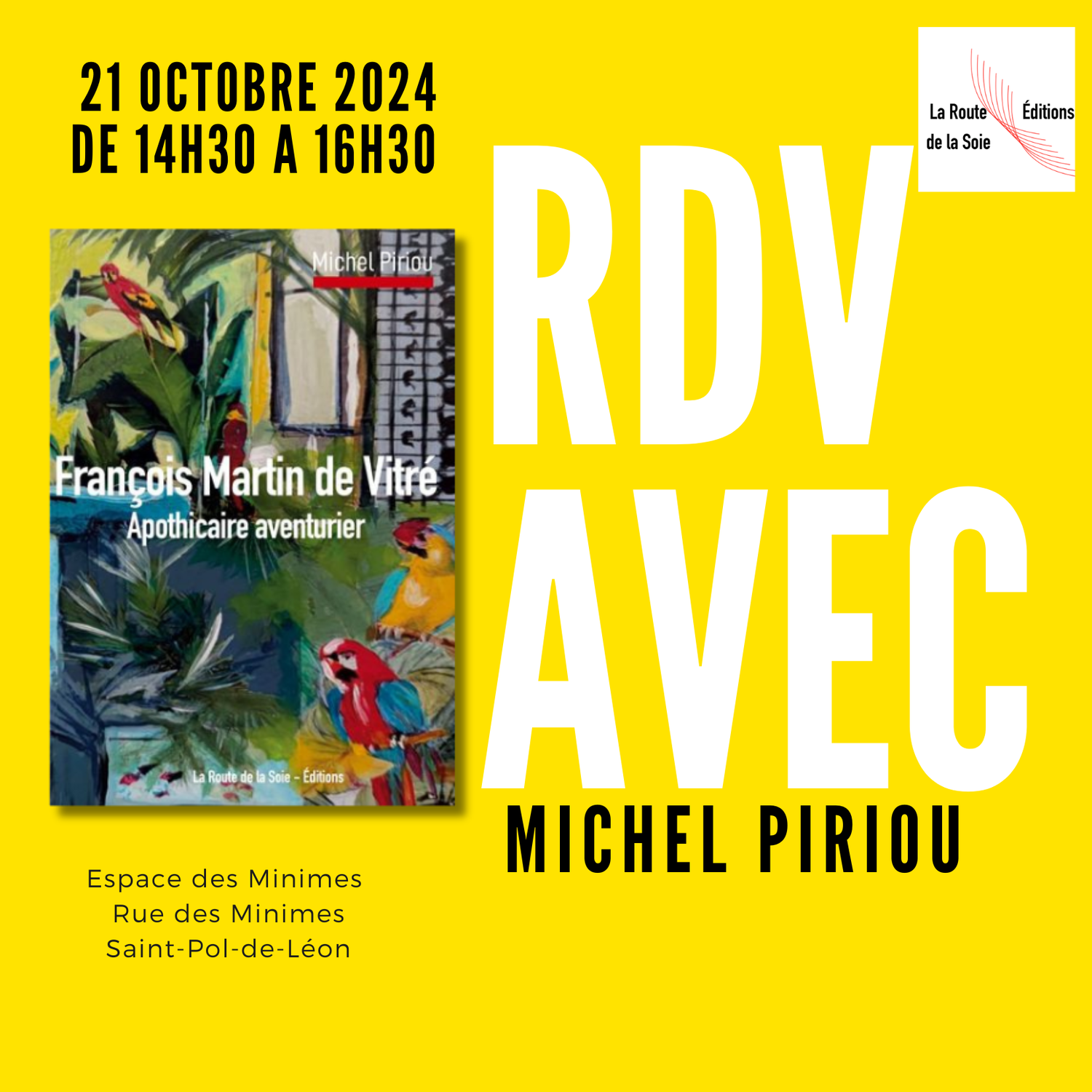 Rendez-vous avec Michel Piriou autour de François Martin de Vitré