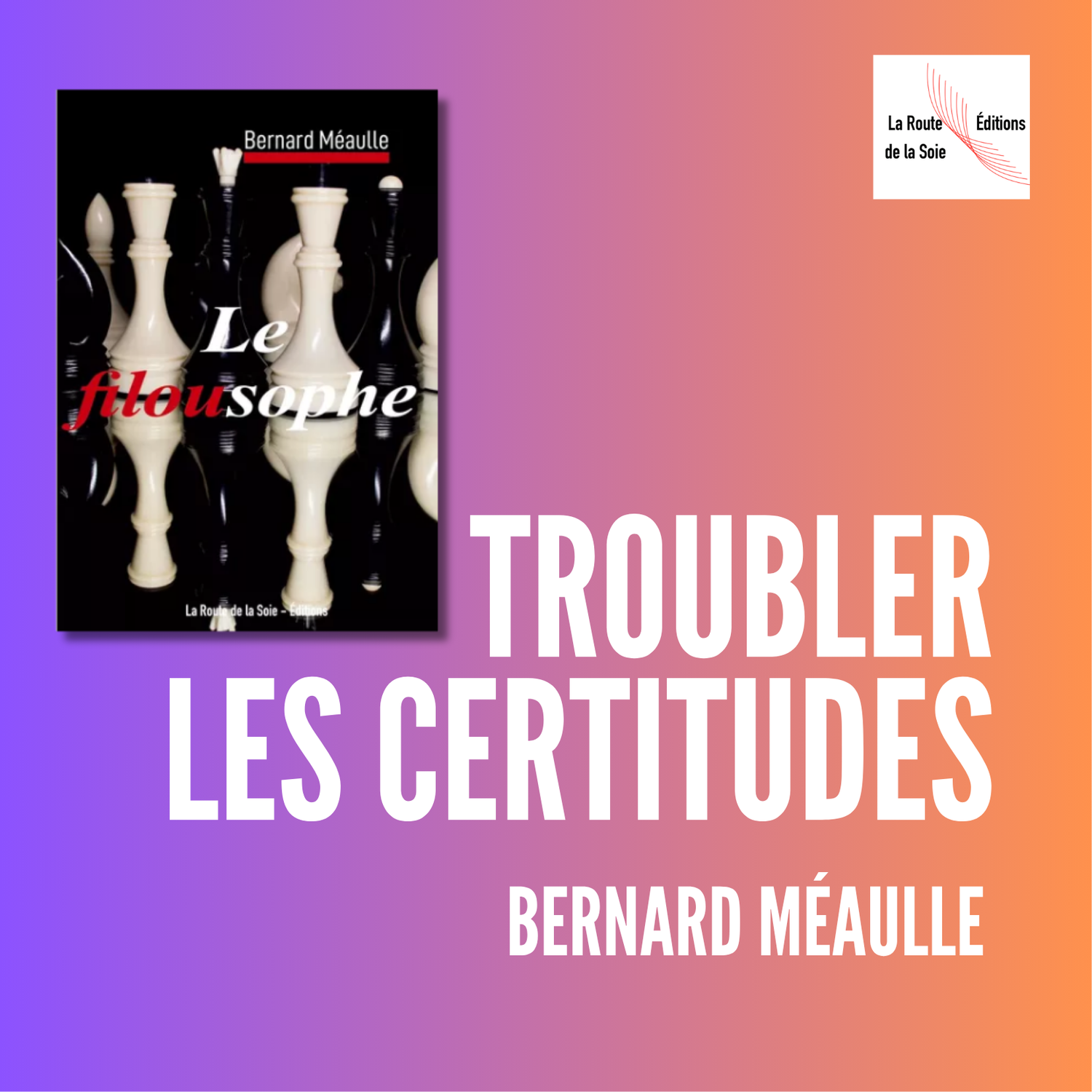 Bernard Méaulle :  le filousophe ou l’art de tirer les ficelles du réel