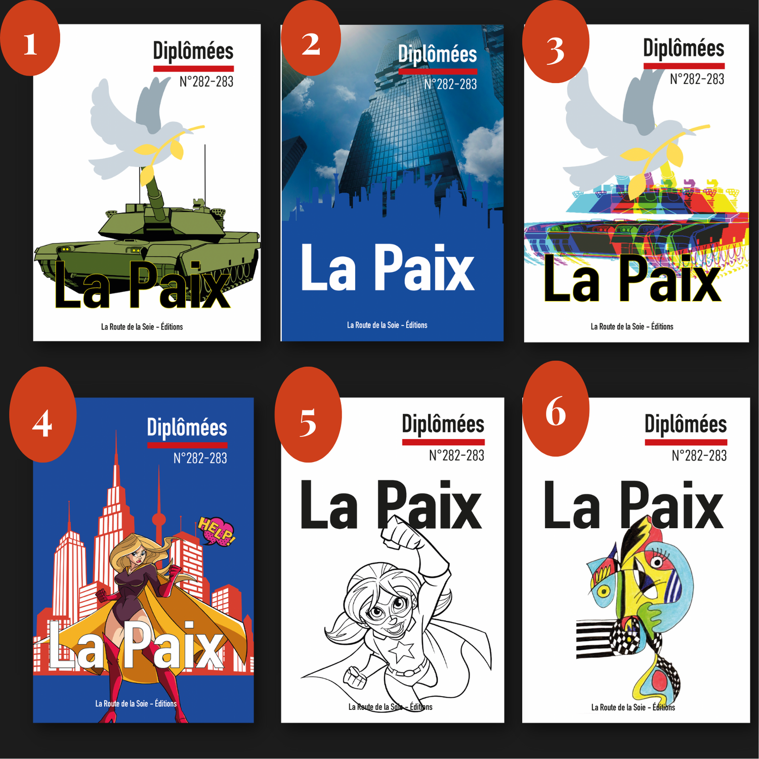 Quelle couverture pour la revue Diplômées ?