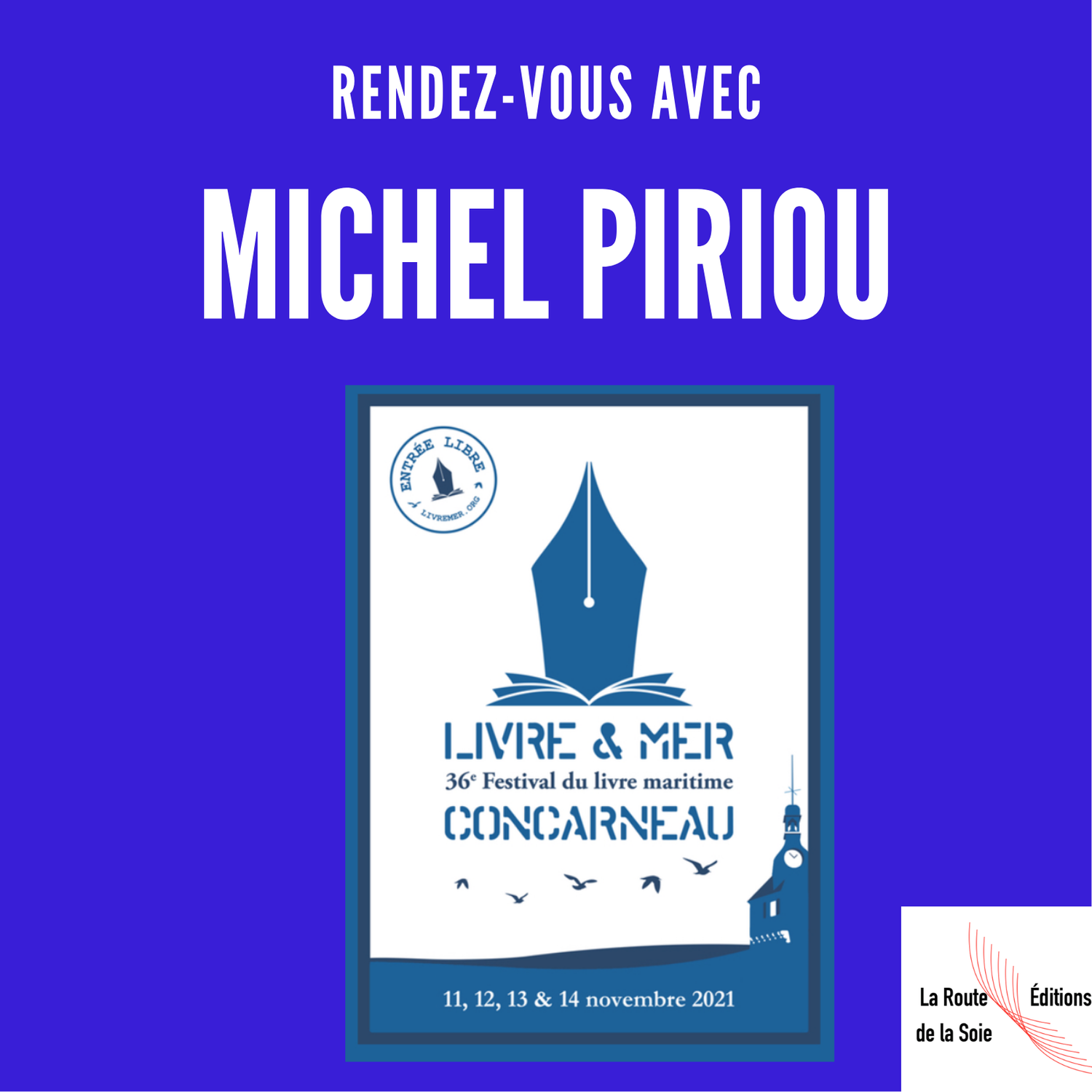Michel Piriou sélectionné au Festival Livre & Mer