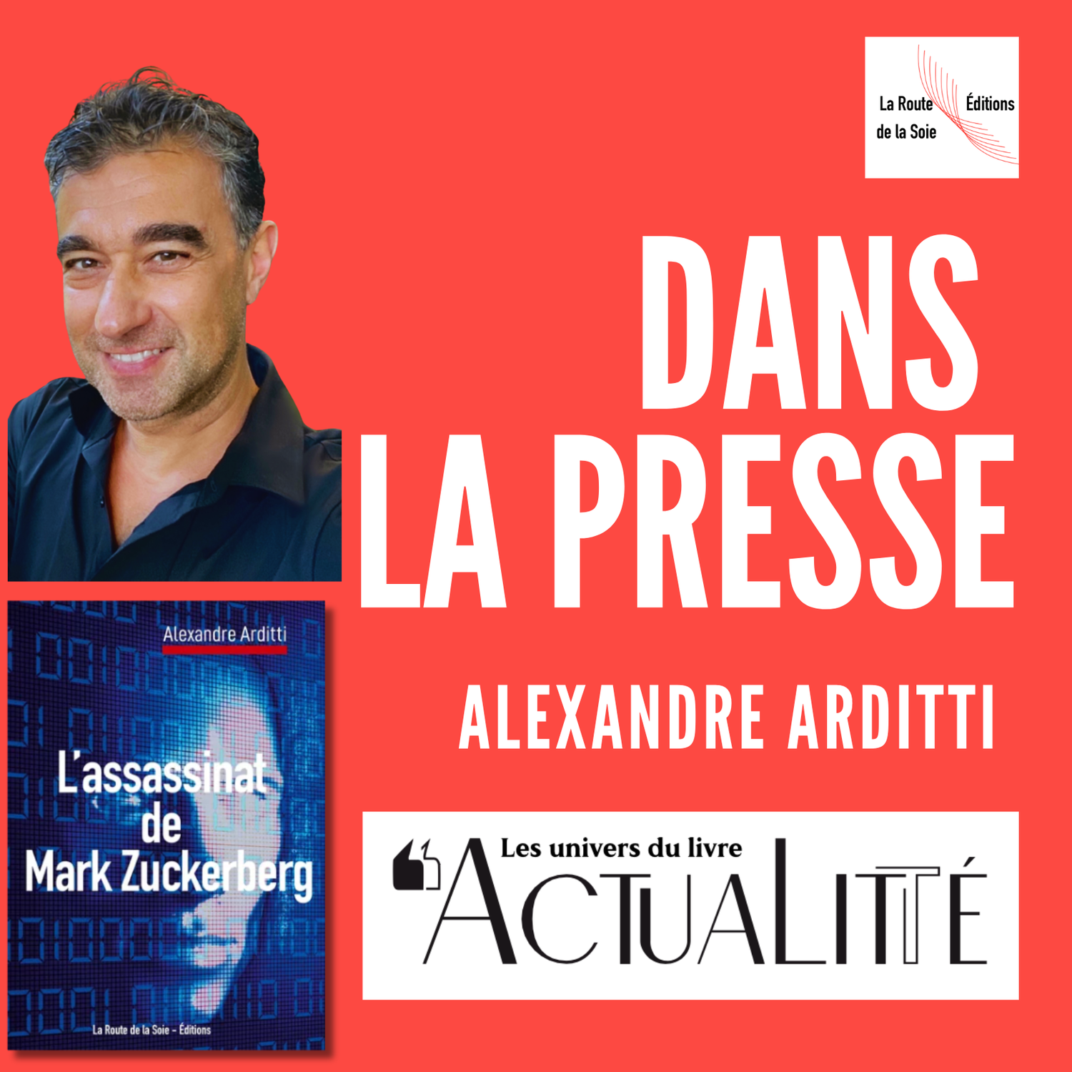 Alexandre Arditti dans ActuaLitté