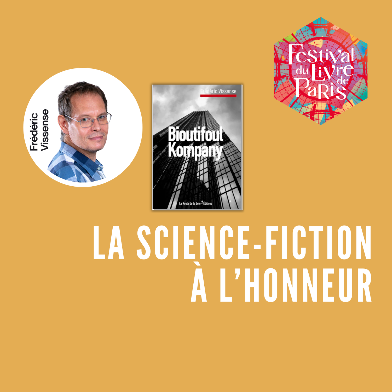 Rencontre au Festival du Livre de Paris : dialogues croisés entre Frédéric Vissense et la science-fiction chinoise contemporaine