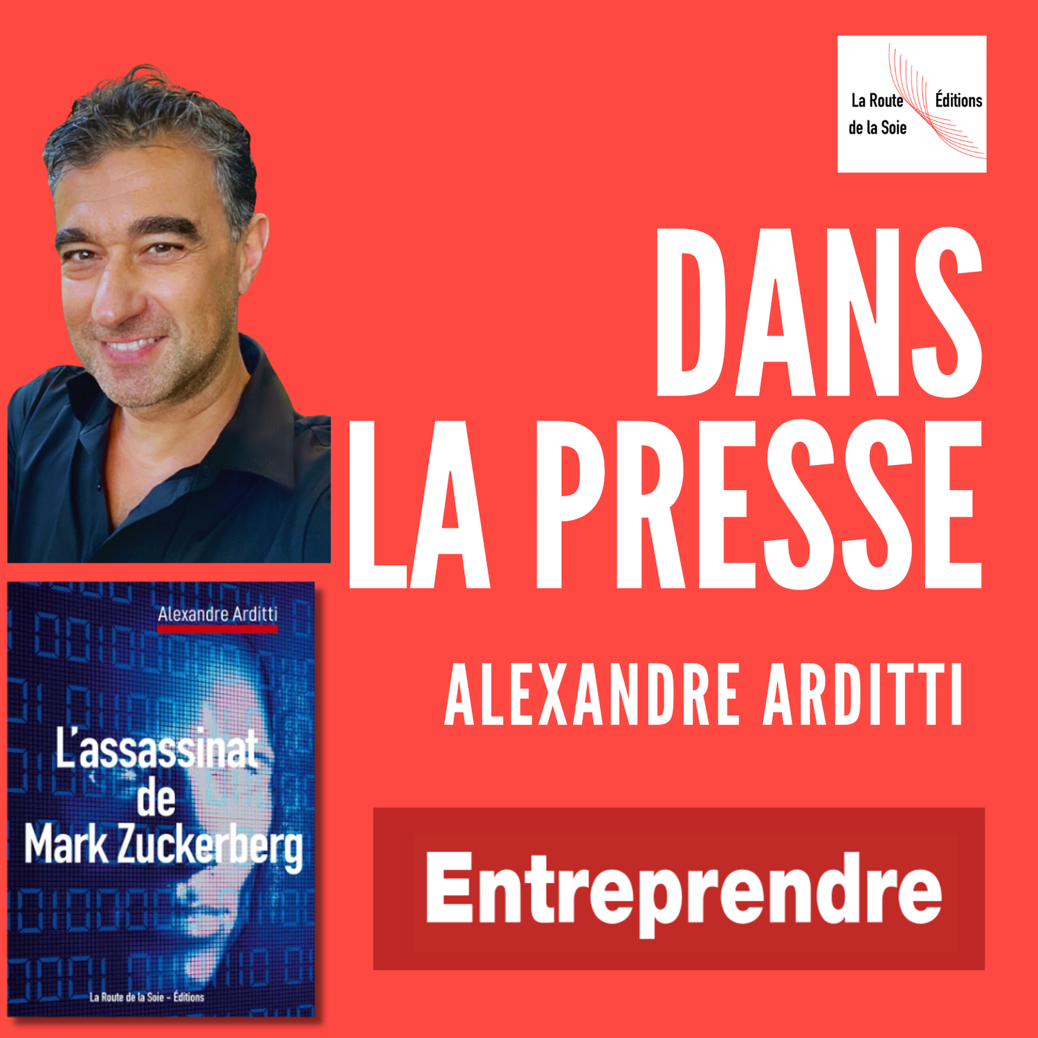 Alexandre Arditti dans le journal Entreprendre