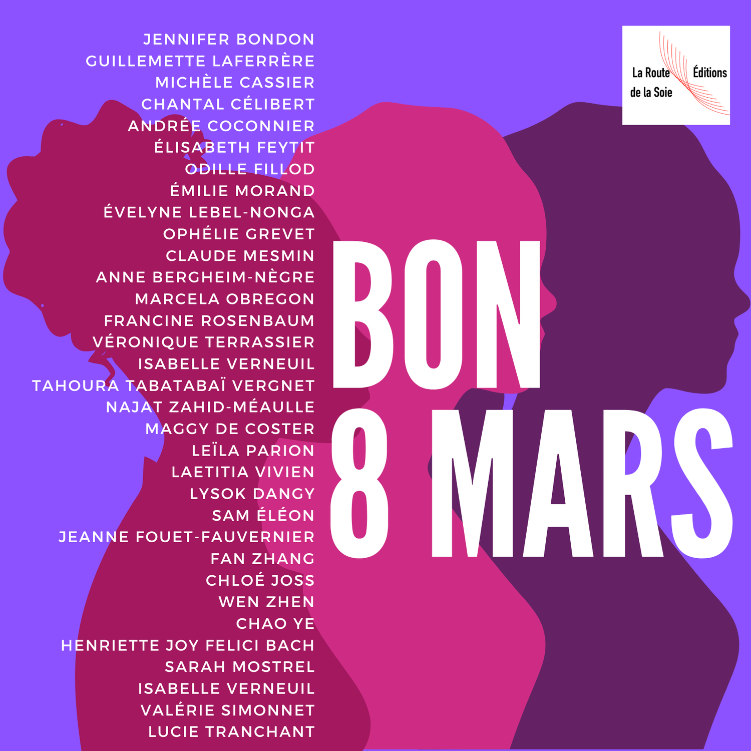 En ce 8 mars : bonne fête à nos autrices