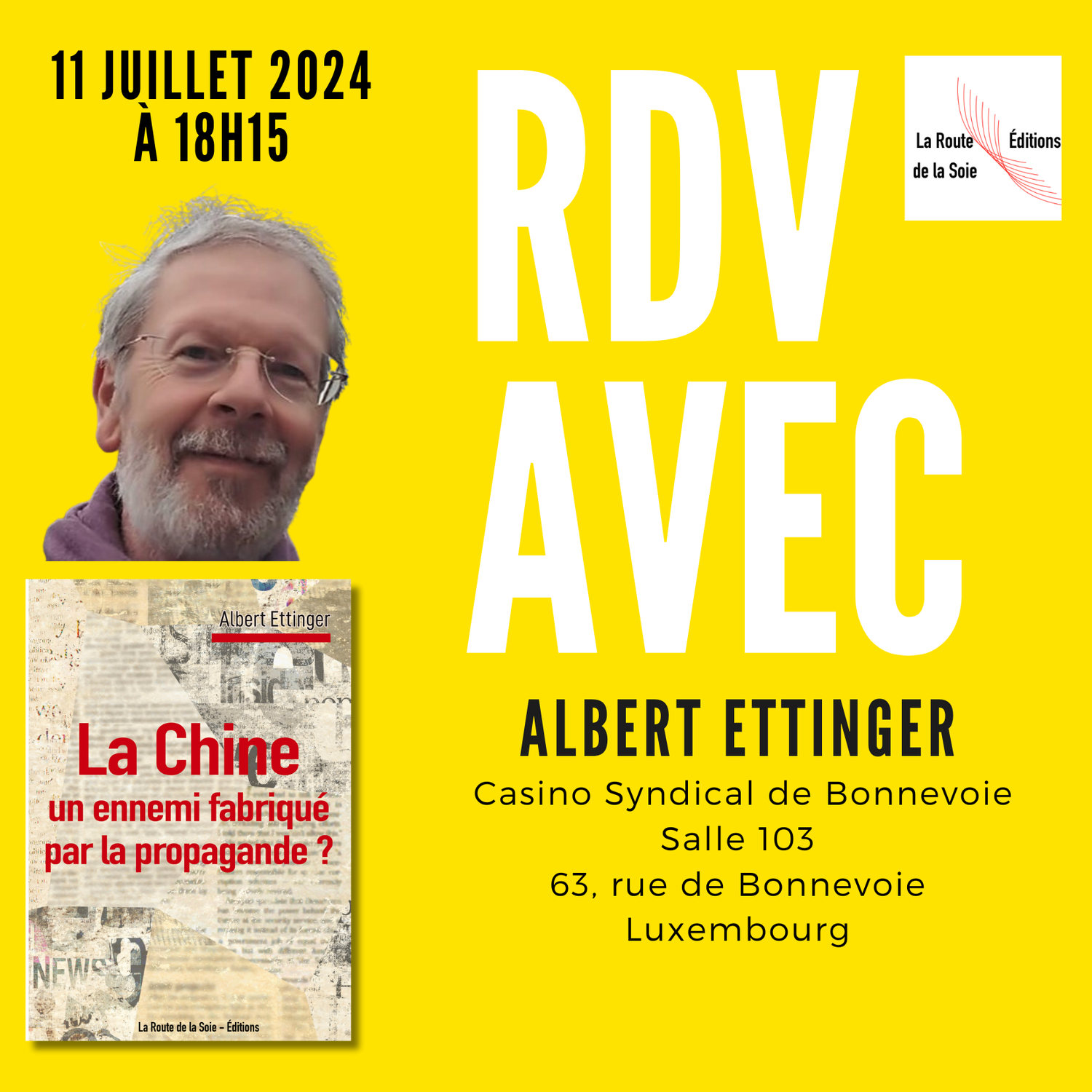 Rendez-vous avec Albert Ettinger