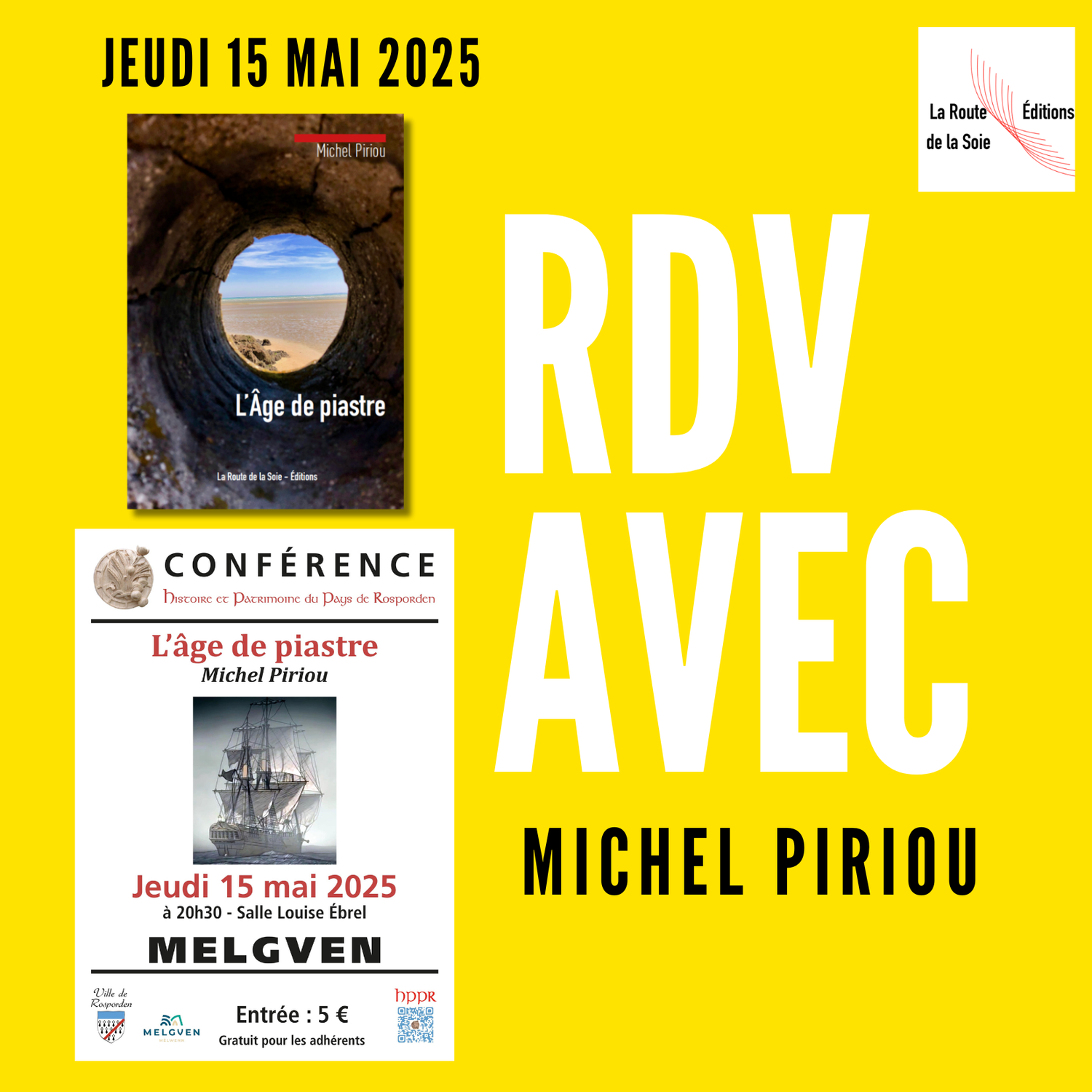 Rendez-vous avec Michel Piriou ce soir