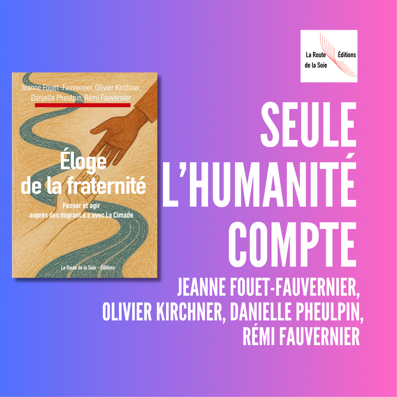 Lancement du livre : migrations, hospitalité et droits humains – Regards croisés avec la CIMADE
